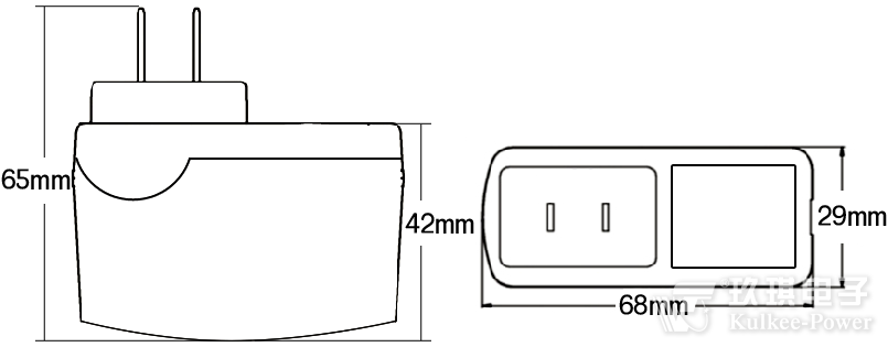  供應澳規6V兩插電源適配器